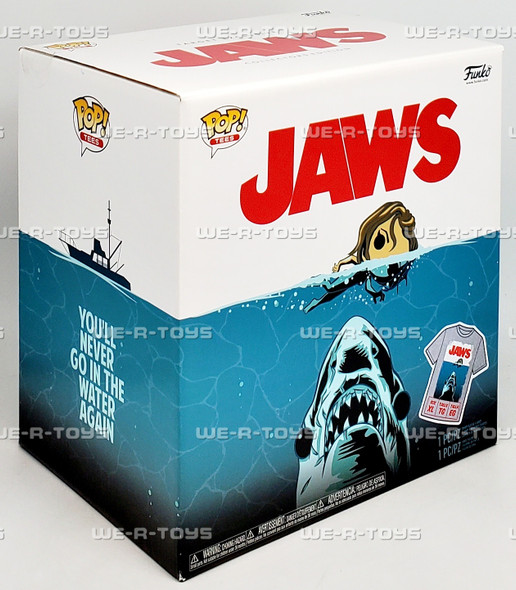 Funko POP Jaws Target Exclusive Collector's Edition Figure and Tee
