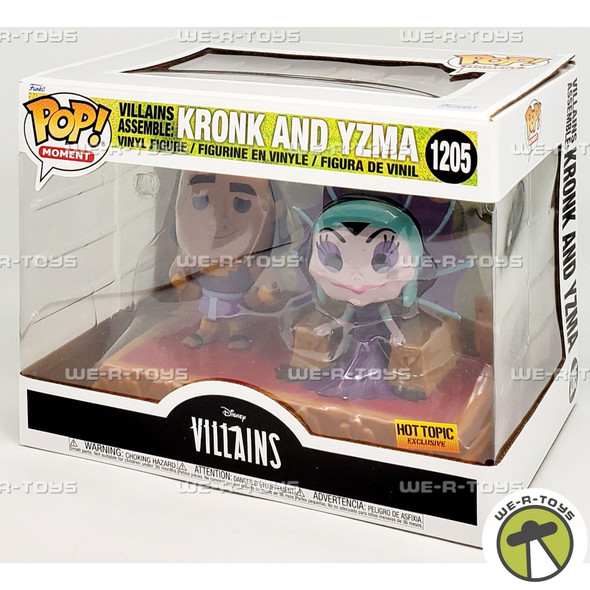 Funko POP Moment Disney Villains Villains Assemble Kronk & Yzma 1205 Figure