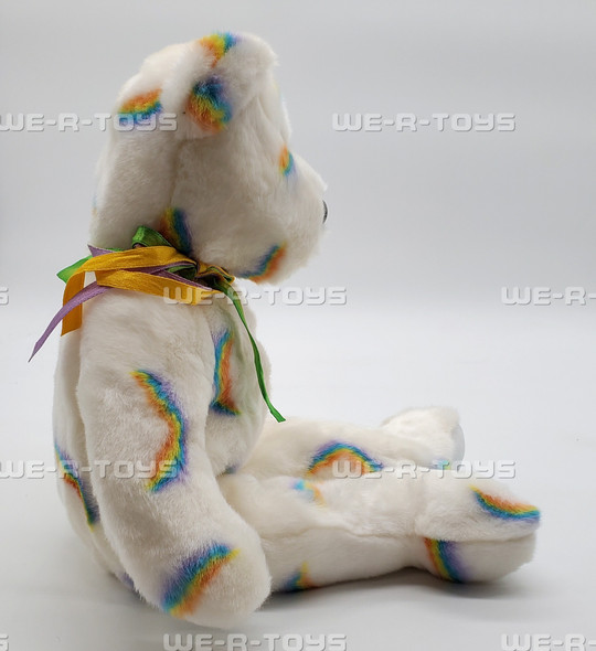 Ty Beanie Buddy Cheery the Bear Rainbow Plush