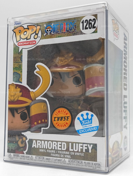 Funko POP! Animation Armored Luffy One Piece Chase Exclusive Vinyl Figure #1262