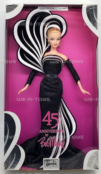 45th Anniversary Barbie Doll Bob Mackie Collector Edition 2003 Mattel #B3452