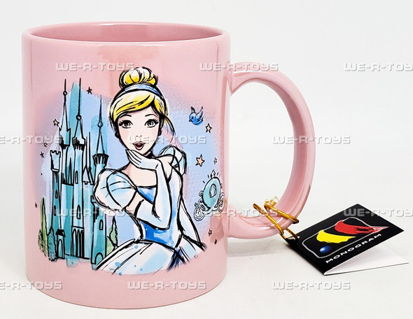 Disney Cinderella Pearlized Mug 11 oz Monogram 86387