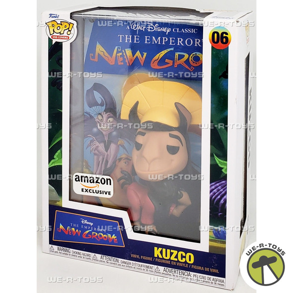 Funko POP VHS Cover Disney The Emperor's New Groove Kuzco 06 Vinyl Figure