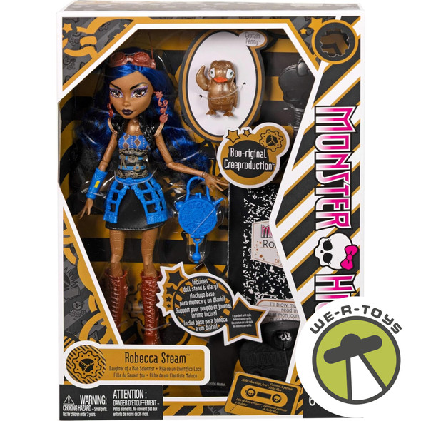 Monster High Boo-riginal Creeproduction Robecca Steam Doll 2026 Mattel
