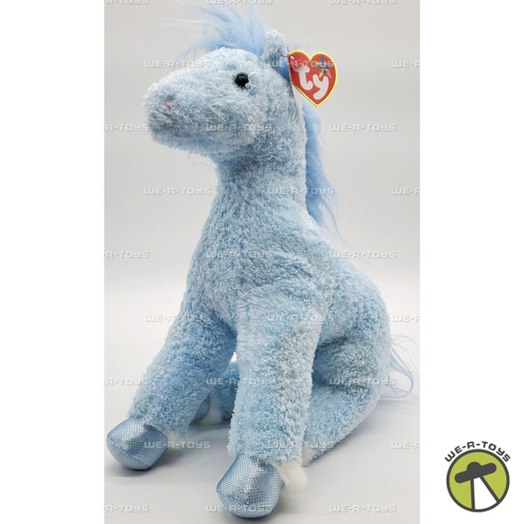 Ty Beanie Buddy Charming the Horse Light Blue Plush 2006