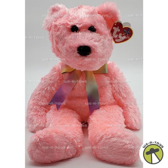 Ty Beanie Buddy Sherbet the Pink Bear Plush 2003