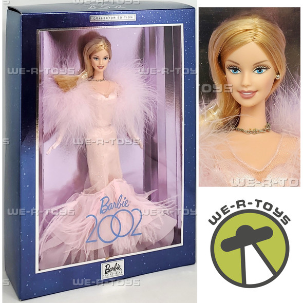 2002 Collector Edition Barbie Doll in Pink Gown Mattel #53975
