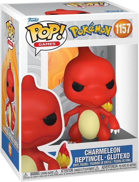 Funko Pop Games 1157 Pokémon Charmeleon Vinyl Figure