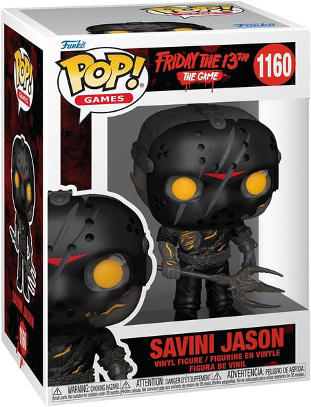 Funko Pop Games 1160 Friday The 13th the Game Savini Jason Vinyl Figure