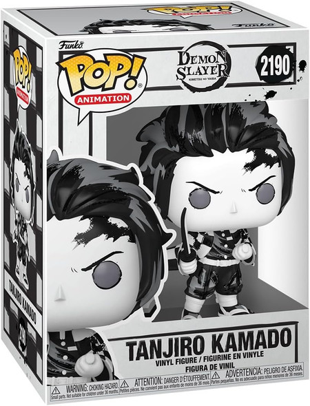 Funko Pop Animation 2190 Demon Slayer Tanjiro Kamado Sumi-Ink Vinyl Figure