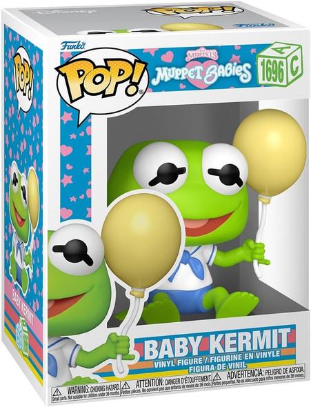 Funko Pop 1696 Muppet Babies Baby Kermit the Frog​ Vinyl Figure