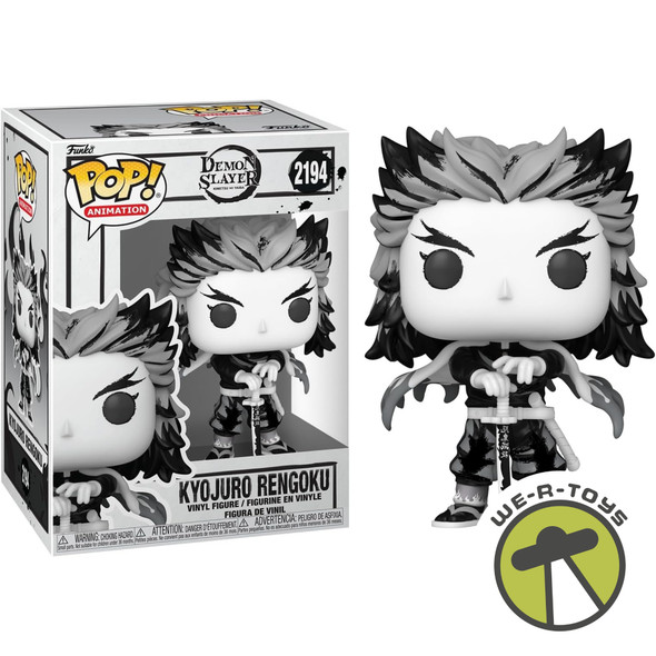 Funko Pop Animation 2194 Demon Slayer Kyojuro Rengoku Sumi-Ink Vinyl Figure