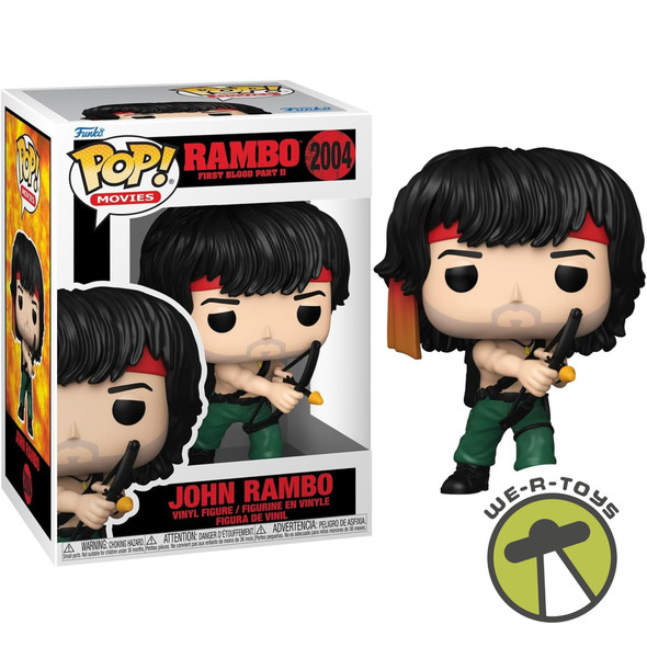 Funko Pop 2004 Movies Rambo II John Rambo Vinyl Figure