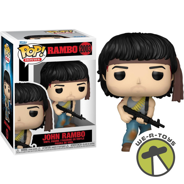 Funko Pop Movies 2003 Rambo First Blood II John Rambo Vinyl Figure