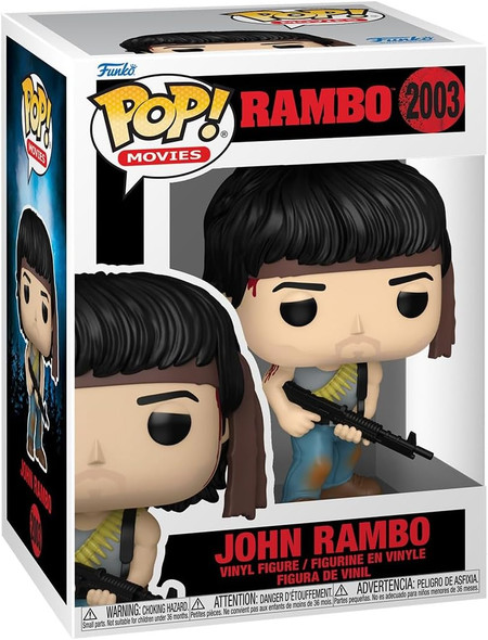 Funko Pop Movies 2003 Rambo First Blood II John Rambo Vinyl Figure