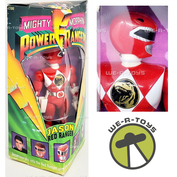 Mighty Morphin Power Rangers Jason Red Ranger Figure 1993 Bandai 2200