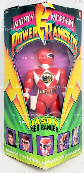 Mighty Morphin Power Rangers Jason Red Ranger Figure 1993 Bandai 2200