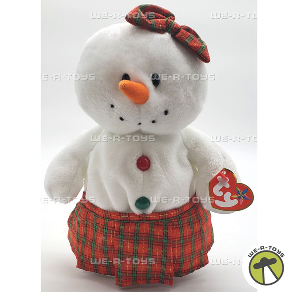 Ty Beanie Buddy Coolstina the Snowman Plush 2007