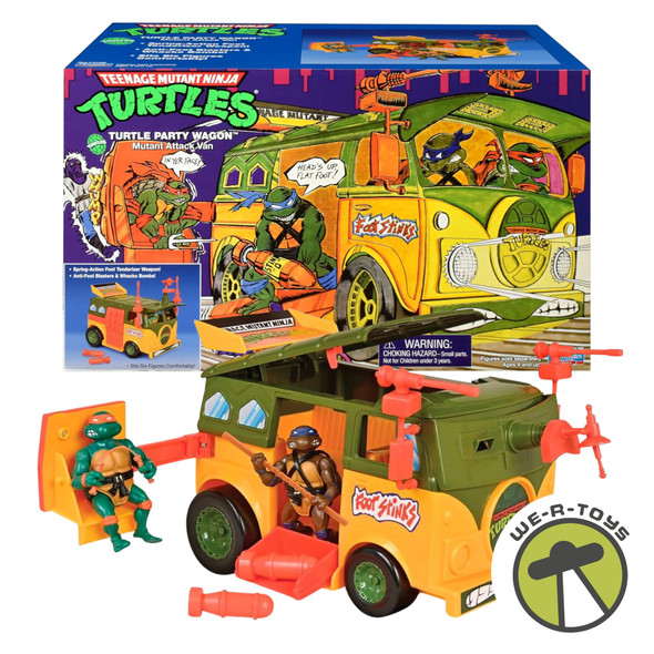 Teenage Mutant Ninja Turtles Classic Original Party Wagon Vehicle