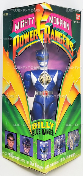 Mighty Morphin Power Rangers Billy Blue Ranger Action Figure 1993 Bandai 02200