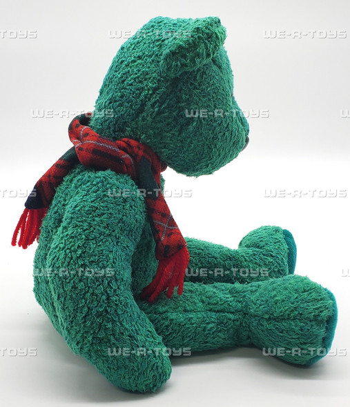 Ty Beanie Buddy Wallace the Bear with Red Tartan Scarf