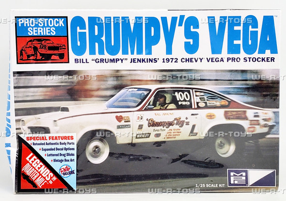 MPC 1972 Chevy Vega Pro Stock Bill Grumpy Jenkins 1:25 Scale Plastic Model Kit