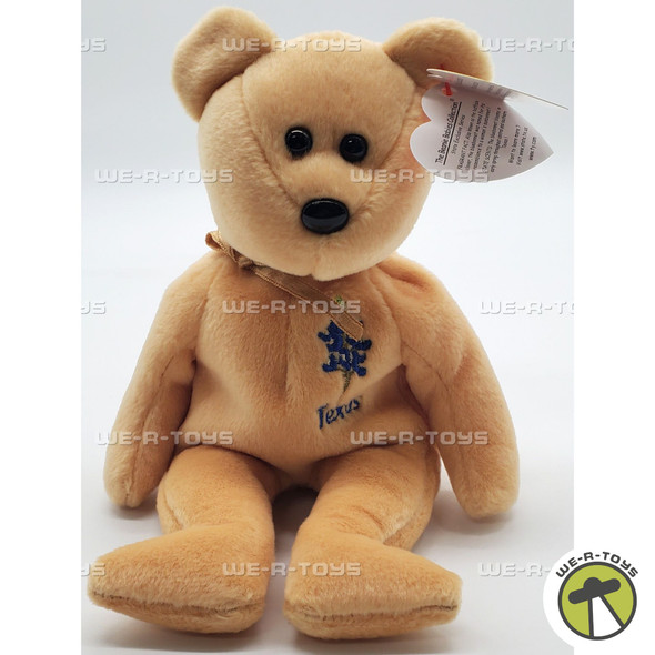 Ty Beanie Baby Texas Bluebonnet the Bear Plush 2005