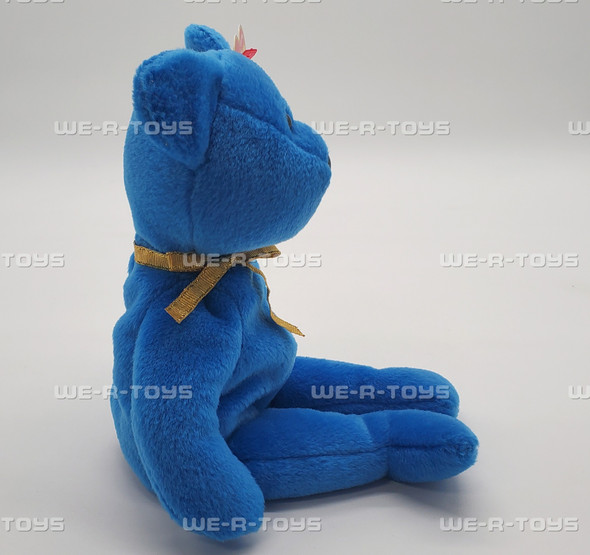 Ty Beanie Baby I Love Louisiana the Bear Blue Plush 2005