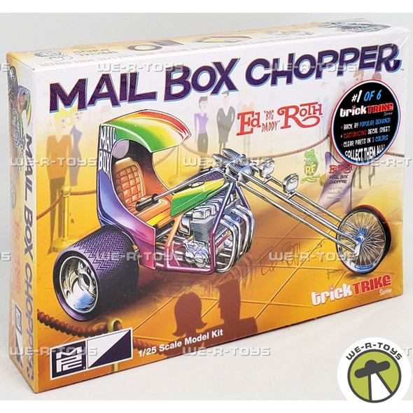 MPC Ed Roth's Mail Box Chopper Trick Trikes Series Model Kit Round 2 MPC892
