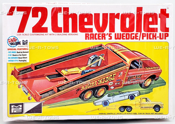 MPC 1972 Chevy Racer's Wedge Pick Up Model Kit Round 2 MPC885