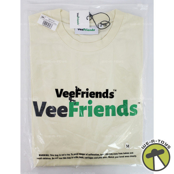VeeFriends Classic T-Shirt Cream Size M