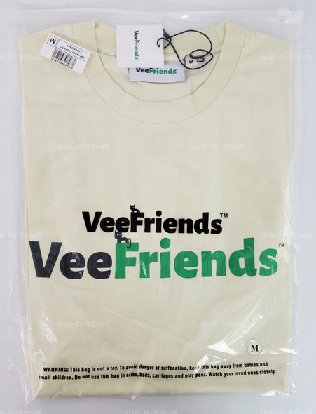 VeeFriends Classic T-Shirt Cream Size M