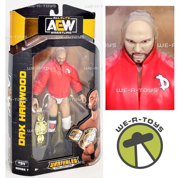 AEW Unrivaled Collection Series 7 Dax Harwood Action Figure Jazwares 39354