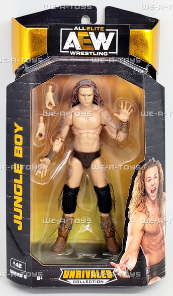AEW Unrivaled Collection Jungle Boy Series 5 Jazwares 37737