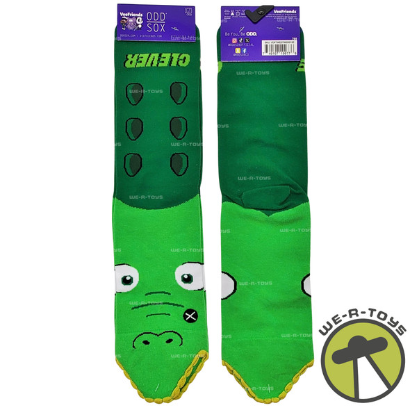 VeeFriends Odd Sox Clever Crocodile 1 Pair Fits Sizes 8-12