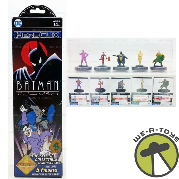 DC HeroClix Batman The Animated Series Miniatures Game 2018 WizKids USED