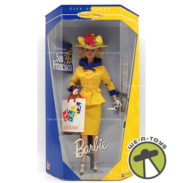 Summer in San Francisco Barbie Doll City Seasons Collector Ed. 1998 Mattel 19363
