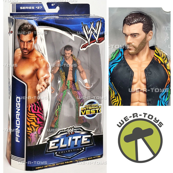 WWE Elite Collection Fandango Series 27 Action Figure 2013 Mattel BHJ92