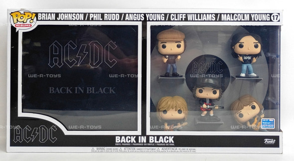 Funko POP! Albums AC/DC Back in Black Vinyl Figures Set 2021 In Case No. 17