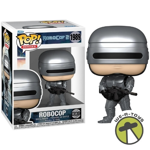 Funko Pop Movies 1989 RoboCop 2 RoboCop Metallic Figure