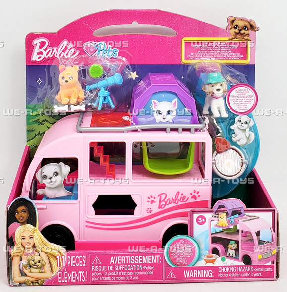 Barbie Pets Pet Camper Playset 2023 Just Play 63717