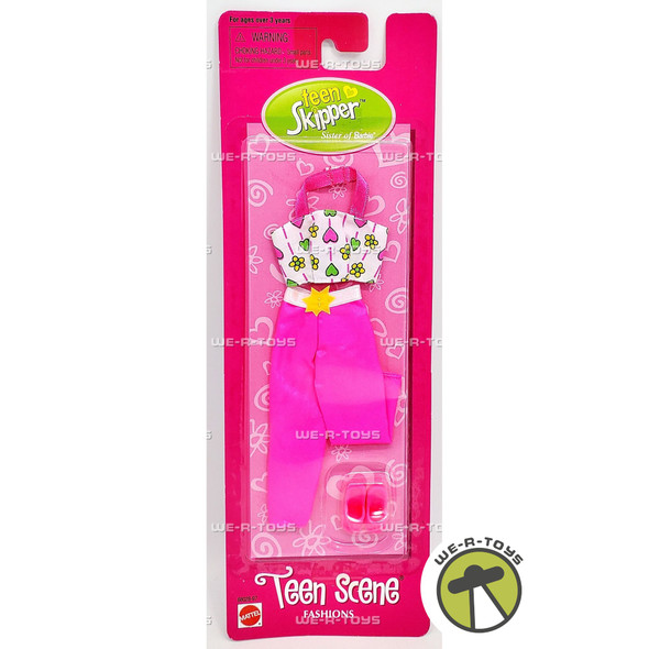 Teen Skipper Sister of Barbie Fashions Pink Pants 1998 Mattel 68028