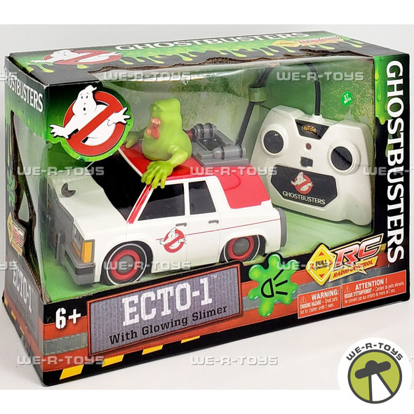 Ghostbusters Ecto-1 with Glowing Slimer Remote Control Vehicle NKOK #6611
