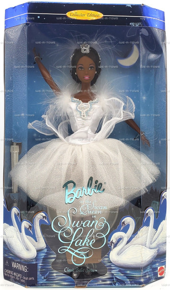 Barbie as the Swan Queen in Swan Lake Doll African American 1997 Mattel #18510