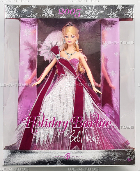 2005 Holiday Barbie Doll by Bob Mackie Mattel #G8058