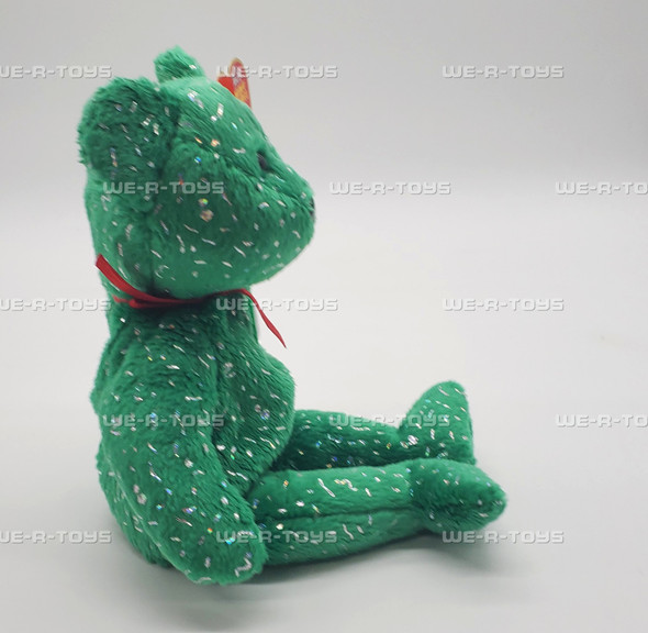 Ty Beanie Baby Decade the Bear Green Version Plush 2003