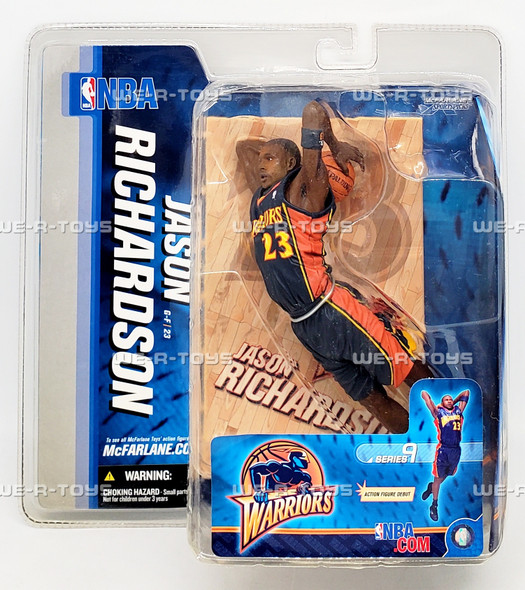 NBA Warriors Jason Richardson Series 9 2005 McFarlane