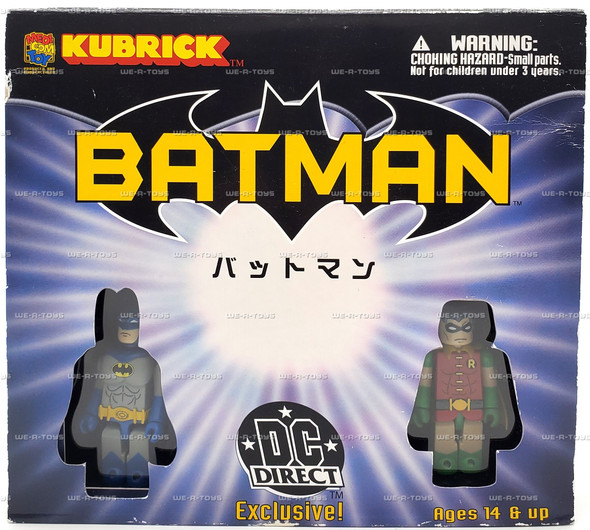 DC Direct Kubrick Batman 5 Figure Set 2000 Medicom Toy #24023