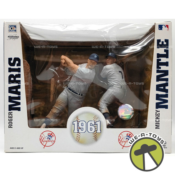 MLB New York Yankees Roger Maris & Mickey Mantle Action Figures McFarlane 2008