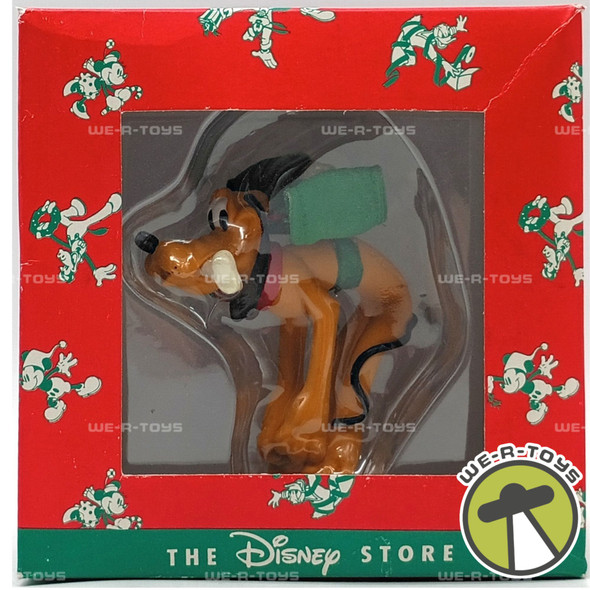 Pluto Disney Ornament The Disney Store 1995 Christmas At Our House #41912